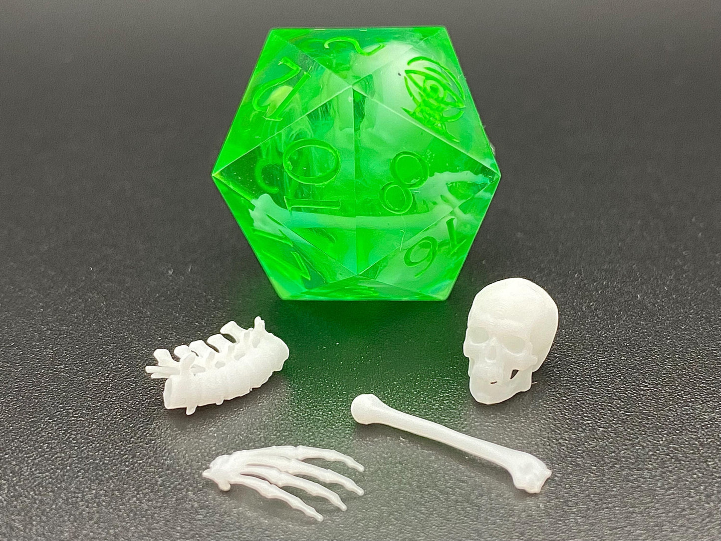 Gelatinous Cubes - 7 piece dice set