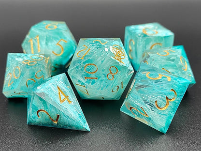 Surging Tide - 7 piece dice set